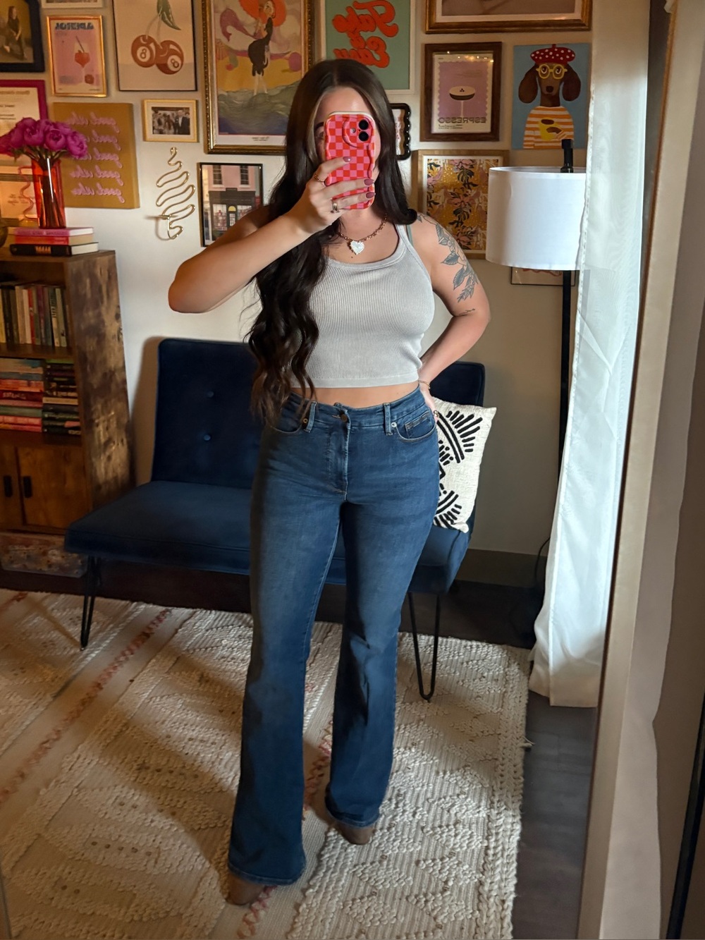 Good American Good Legs Flare Jean